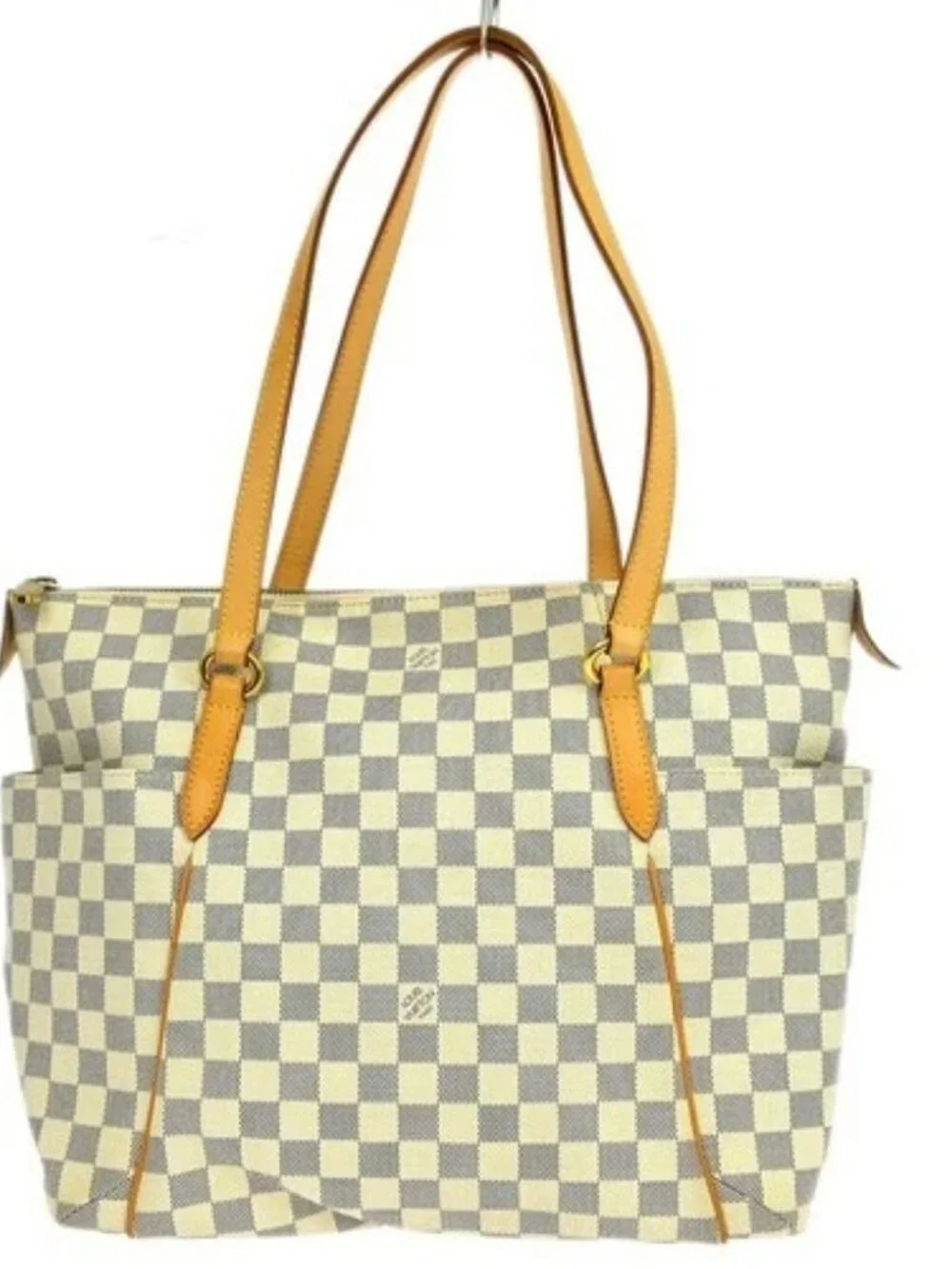 BUYIT03 LOUIS VUITTON DAMIER AZUR TOTALLY MM TOTE BAG N51262 AR4048 NQ06662